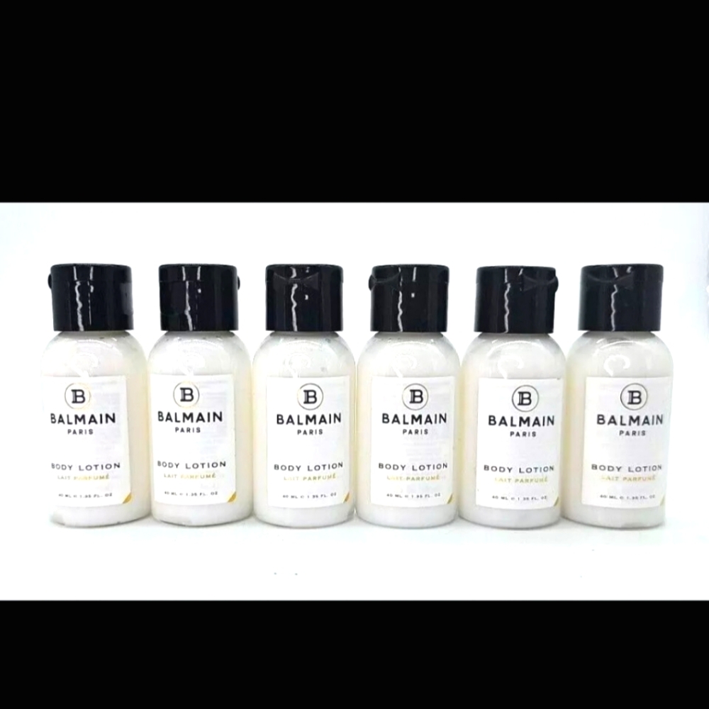 Balmain Paris Body Lotion Lot of 6